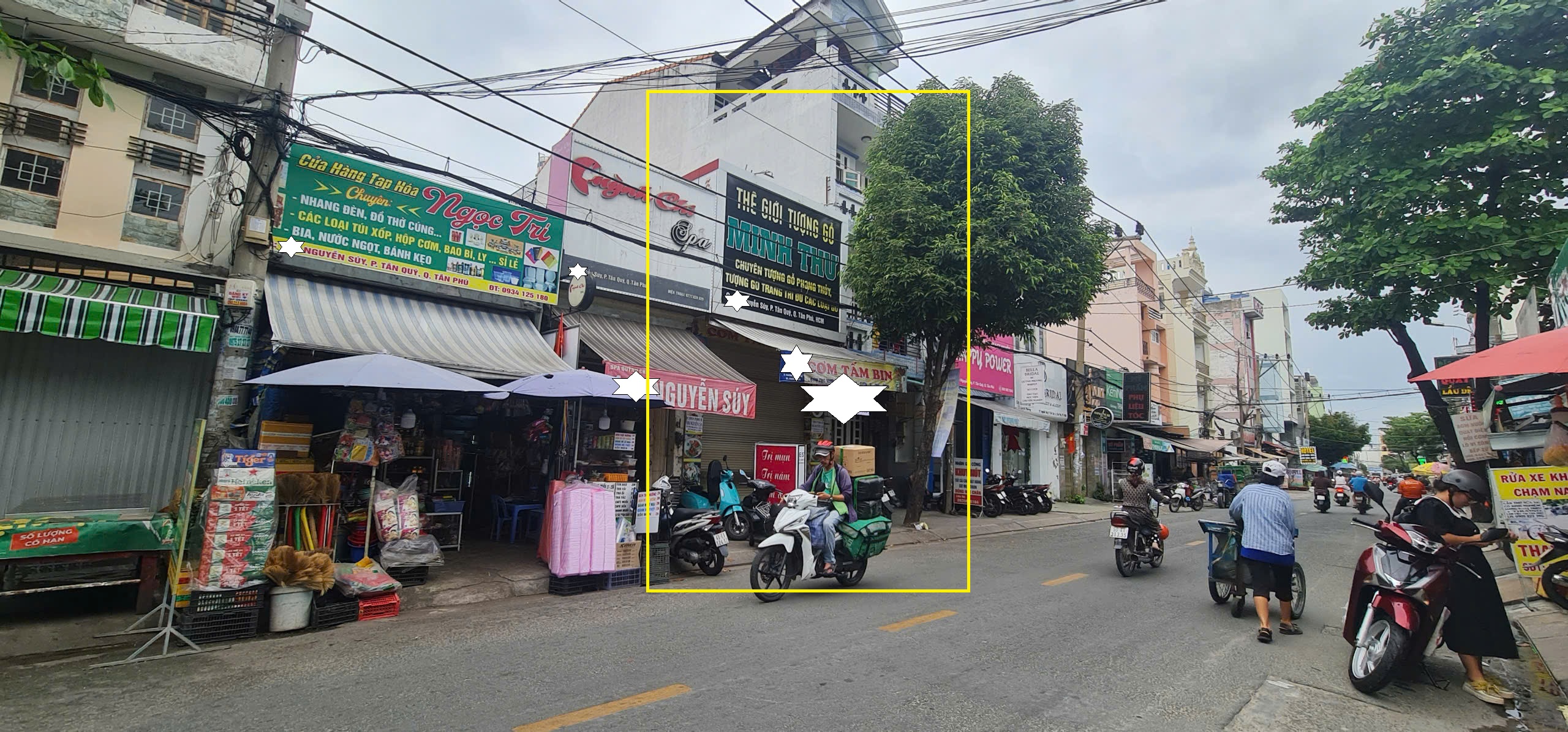 HIẾM-Bán nhà mặt tiền chợ Tân Hương 80m²-DÒNG TIỀN 15TRIỆU/THÁNG - Ảnh 2